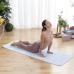 Esterilla de Yoga Antideslizante con Líneas de Posición y Guía de Ejercicios Asamat InnovaGoods Azul (Reacondicionado A)