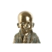 Dekorativ figur Home ESPRIT Gylden Munk Orientalsk 17 x 13,6 x 21,8 cm