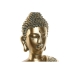 Koristehahmo Home ESPRIT Kullattu Buddha Itämainen 29 x 16 x 37 cm