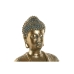Dekorativ figur Home ESPRIT Gylden Buddha Orientalsk 20 x 12 x 24,3 cm