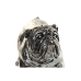 Figura Decorativa Home ESPRIT Plateado Perro Loft 28,5 x 11 x 16 cm