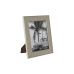Okvir za fotografije Home ESPRIT Srebrna Kristal polistiren Romantično 20,5 x 1,5 x 25,5 cm