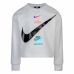 Children’s Sweatshirt without Hood Nike 36I330-001 White
