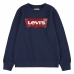 Vaikiškas džemperis be gobtuvo Levi's 9E9079-C8D Tamsiai mėlyna