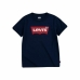 Detské tričko s krátkym rukávom Levi's 8E8157 Modrá Námornícka modrá