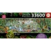 układanka puzzle Educa 16066.0 The Wild Life (FR) 33600 Części 570 x 157 cm
