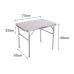 Folding Table Marbueno 75 x 25/60 x 55 cm