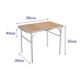 Összecsukható Asztal Marbueno 90 x 30/70 x 60 cm