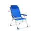 Polstrovaná Skládací židle Marbueno Modrý 67 x 99 x 66 cm