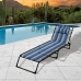 Sun-lounger Marbueno Blue 190 x 27 x 58 cm