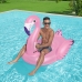 Oppblåsbar bassengflåte Bestway Rosa flamingo 153 x 143 cm