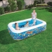 Napihljiv bazen za otroke Bestway Cvetni 229 x 152 x 56 cm Modra