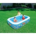 Dječiji bazen na napuhavanje Bestway Cvjetni 229 x 152 x 56 cm Plava