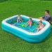 Oppustelig Pool til Børn Bestway 3D 262 x 175 x 51 cm Blå