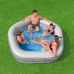 Inflatable pool Bestway Grey 213 x 206 x 53 cm
