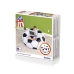 Inflatable Puff Bestway Football 114 x 112 x 71 cm