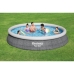 Inflatable pool Bestway 457 x 84 cm Grey 9677 L
