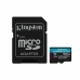 Mikro SD atminties kortelė su adapteriu Kingston SDCG3/512GB          10 klasė 512 GB UHS-I