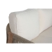 Pöytäsetti 3 nojatuolilla Home ESPRIT Ruskea Köysi Akaasia 138 x 79 x 83 cm
