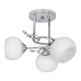 Lampa Sufitowa Activejet AJE-IRMA 3P Biały Srebrzysty Metal 40 W 39 x 29 x 35 cm