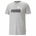 Camiseta de Manga Corta Hombre Puma ESS 2 COL LOGO 586759 04 Gris