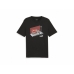 Heren-T-Shirt met Korte Mouwen Puma NEAKER BOX TEE 680175 01 Zwart