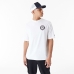 Men’s Short Sleeve T-Shirt New Era MLB PLAYER GRPHC OS TEE NEYYAN 60435538 White