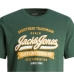 Camiseta de Manga Corta Hombre Jack & Jones TEE SS 12246690 Verde (S)