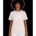 Damen Kurzarm-T-Shirt New Balance ESSENJERSEY LOGO WT41502 OUK Rosa