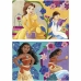 Set de 2 Puzzles Disney Princess Bella + Vaiana 25 Peças