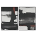 Painting Home ESPRIT Abstract Urban 100 x 4 x 140 cm (2 Units)