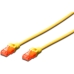 UTP категория 6 твърд мрежови кабел Ewent Жълт 5 m (5 m)