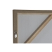 Maalaus Home ESPRIT Papukaija Trooppinen 100 x 4 x 140 cm (2 osaa)