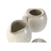 Piena un cukura trauks Home ESPRIT Balts Keramika 2 Daudzums 9 x 9 x 10 cm