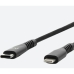 USB-C–Lightning Kábel Mobilis 001343 Fekete 1 m