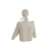Figura Decorativa Home ESPRIT Branco 28 x 20,5 x 32 cm