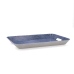 Breakfast tray Quid Habitat Blue Plastic 37 x 27 x 4,5 cm With handles Denim