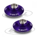 Helm-Clip-Set Bell HANS Purpur FIA 8858-2010