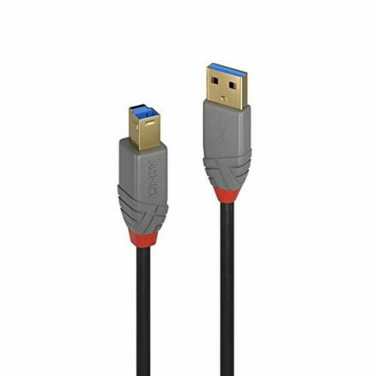 USB Cable LINDY Grey 5 m