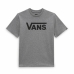 Kortærmet T-shirt til Børn Vans Classic Vans-B  Grå