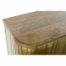 Sivupöytä DKD Home Decor Kullattu Luonnollinen Messinki Mangopuu 150 x 43 x 77 cm