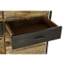 Skříňka DKD Home Decor 8424001857029 120 x 41 x 161 cm Přírodní Černý Ocel mangové dřevo