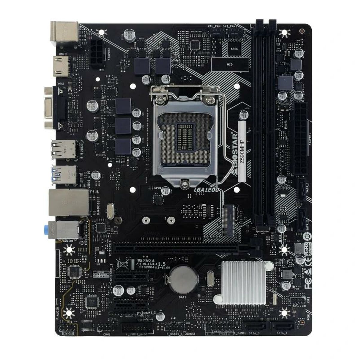 Hovedkort Biostar Z590MHP LGA1200