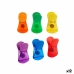 Molas para Fechar Sacos Multicolor Plástico 6 Peças Magnético (12 Unidades)