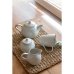 Teapot Home ESPRIT White Stoneware 850 ml