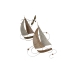 Väggdekoration Home ESPRIT Brun Gyllene Segelbåtar 42,5 x 4 x 77,5 cm
