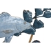 Настенный декор Home ESPRIT Синий Позолоченный Средиземноморье Рыбы 83 x 6 x 63 cm