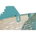 Zidni Ukras Home ESPRIT Plava Pisana zlatan Riba Mediteran 70 x 4,5 x 25,5 cm (2 kom.)