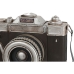 Dekorativní postava Home ESPRIT Kaštanová Stříbřitý Fotoaparát Vintage 23 x 12 x 15 cm