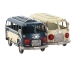 Deko-Figur Home ESPRIT Blau Weiß Bus Vintage 17 x 7 x 8 cm (2 Stück)